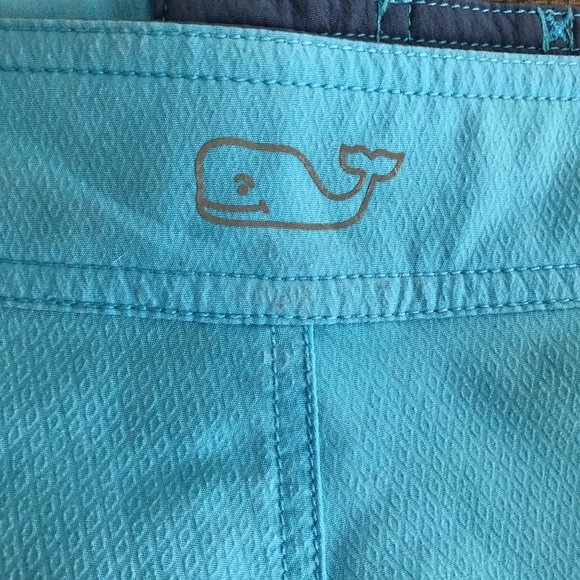 VINEYARD VINES Turquoise Board Shorts Swim Trunks - Picture 4 of 10